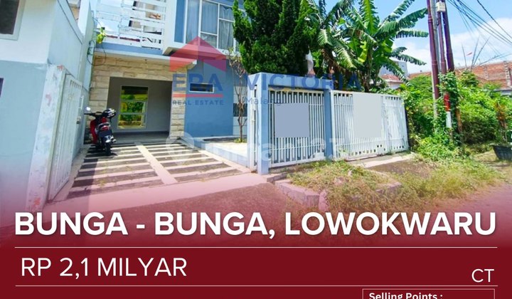 Rumah Tengah Kota Malang, Siap Huni Dekat Kampus, Selangkah ke Pusat Bisnis dan Kuliner Soekarno Hatta