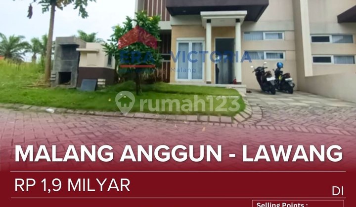 Rumah Jual Lokasi Tenang dan Aman Selangkah Menuju Kawasan Kuliner Akses Cepat ke Tol Lawang dan Tol Purwodadi Dekat Rs Radjiman, Poltekes, Bess Resort