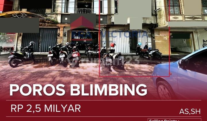 Ruko 2 Lantai Dijual - Poros Jalan Raya Blimbing, Malang Ruko 2 Lantai Dijual - Poros Jalan Raya Blimbing, Malang