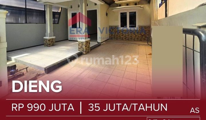 Comfortable House in Perum Puncak Dieng - Ready to Occupied &amp; Strategic