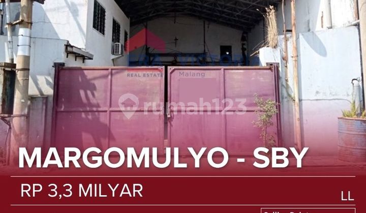 Gudang Jual Di Komplek Pergudangan Dekat Exit Tol Tandes Timur 2 Cocok Untuk Kantor, Produksi, Gudang Dan Usaha 