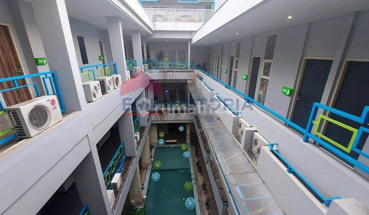 Hotel Jual Kondisi Aktif Kawasan Kota Malang Tingkat Okupansi Tinggi, Fasilitas Lengkap, Tengah Kota Malang Dekat Stasiun Ada Swimming Pool, Meeting Room , Rooftop, Resto, Full Furnished 1