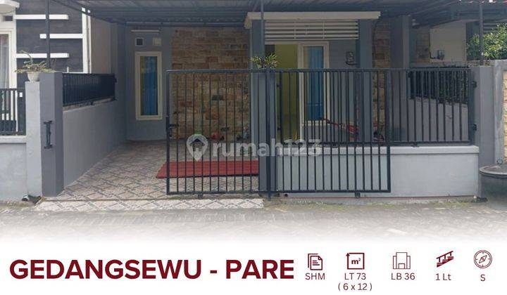 Dijual Rumah Dalam Perumahan Di Gedangsewu Pare Lokasi Strategis Dekat Kampung Inggris Akses Mudah Ke Terminal, Pasar, Rsud, Dan Jalan Utama 1