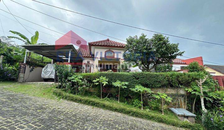 Rumah Jual Dalam Perumahan Siap Huni Dengan View Depan Kota Malang, Belakang Gunung Arjuno, Suasana Sejuk, Nyaman Dekat Apartemen Samaview, Skyland, Pasar Donowarih  1