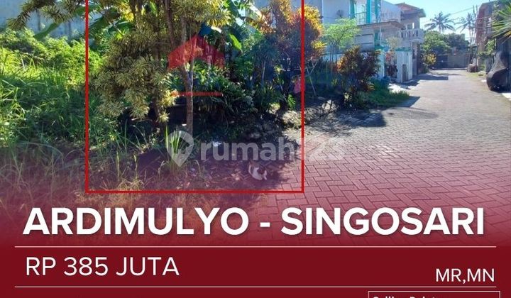 Tanah Kavling Area Singosari Dekat Yonkav, Area Pergudangan, Bdf Cocok Untuk Rumah Tinggal 