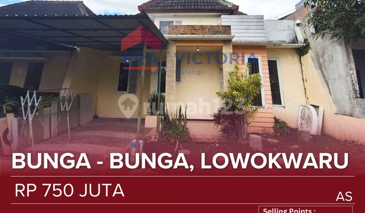 Rumah Jual Area Lowokwaru Luas Harga Terjangkau One Gate System Suasana Nyaman Hunian Asri Dekat Soekarno Hatta, Kampus Brawijaya, Polinema, Asia, Kuliner Soehat Cocok untuk Rumah Tinggal.