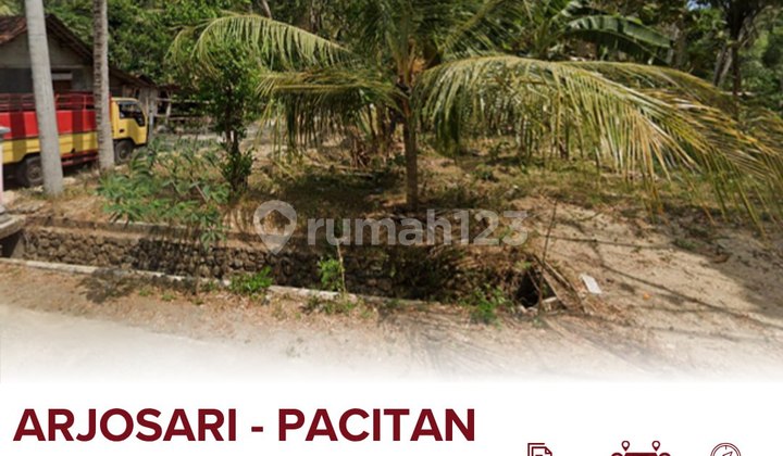 Dijual Tanah Di Arjosari Kab Pacitan Posisi Hook Di Jalan Provinsi