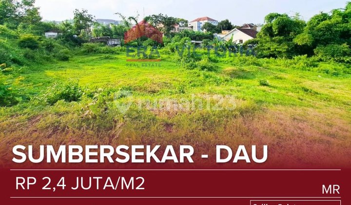 Tanah Jual Area Dau Dekat Perumahan The Sultan, Cafe Klangenan Dau, Pondok Pesantren Salafiyah Tahfidzul, Deket Uin Kampus 3, Unitri, Wisata Batu Cocok untuk Cluster Perumahan, Homestay