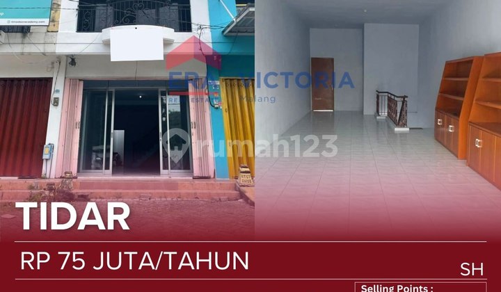 Strategic 2-Storey Shop House - Main Road Opportunity  
Golden Chance to Grow Your Business in a Busy Street Location ✨Suitable for Culinary, Office, Clinic, or Service Business.