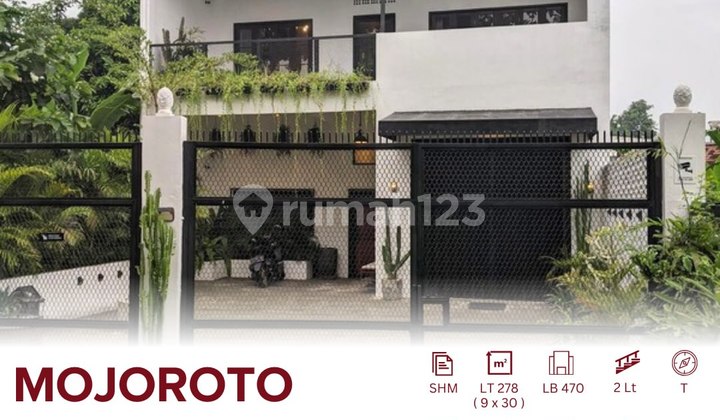 Rumah Full Furnished di Mojoroto Kota Kediri Dekat Wisata & Kawasan Kuliner
