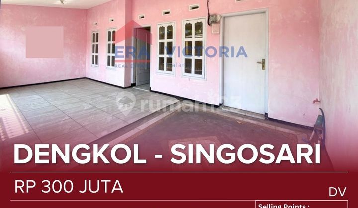 Rumah Jual Area Singosari Lokasi Dekat Pasar Dengkol, Bandara Abd Saleh, Pusat Perbelanjaan Cocok Untuk Keluarga 