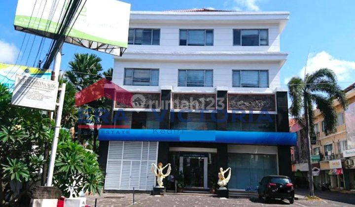 Ruko Dijual Disewakan Furnished Ex Bank Di Pusat Bisnis Dan Perdagangan Denpasar Barat, Lahan Parkir Luas, Lalu Lintas Ramai, Cocok Untuk Berbagai Usaha, 5 Menit Dari 21 Level Mall Dan Matahari Duta Plaza 1