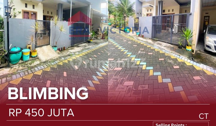 Rumah Siap Huni Deakt Hotel Harris, Sekolah Bina Bangsa, Terminal Arjosari, Rumah Sakit Persada, Mall Araya, Exit Tol Karanglo Cocok untuk Hunian Keluarga, Kantor