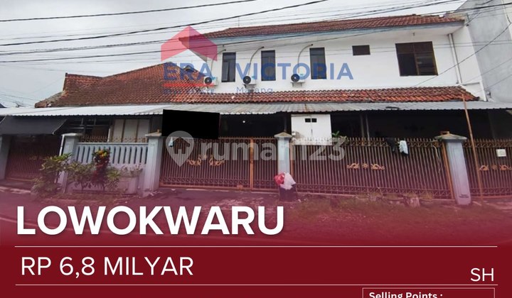 Rumah Jual dengan Bangunan Kos 30 Kamar Lokasi di Area Kos-Kosan Dekat Sekolah, Universitas Cocok untuk Hunian, Kos-Kosan, Home Industri