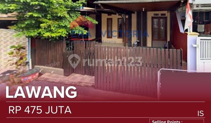 Rumah Jual Area Lawang Siap Huni dan Terawat Akses Mudah Dekat Jalan Raya, Pasar Lawang, Exit Tol Lawang, Exit Tol Purwodadi