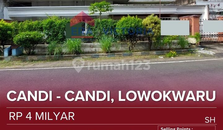 Rumah Dijual - Area Candi-Candi, Lowokwaru | Tengah Kota Malang