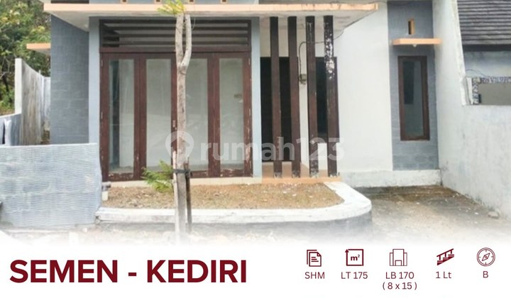 Dijual Rumah Dalam Perumahan Di Semen Kab Kediri Pemandangan Alam Pegunungan & Udara Sejuk 1