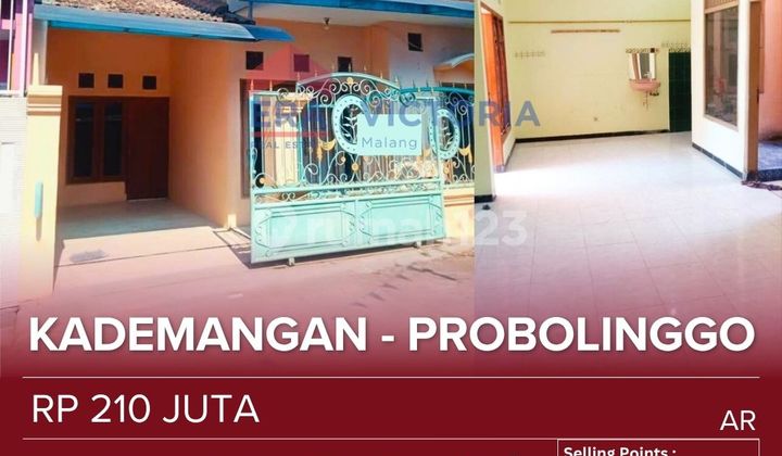 House for Sale, Ready to Live In, Comfortable & Quiet in a Housing Estate Near Probolinggo Terminal, Ketapang Gas Station, A Step Away from Ketapang Beach and Ketapang Market. 1