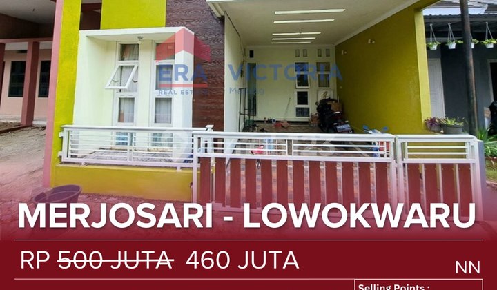 Rumah Dijual - Merjosari, Lowokwaru
