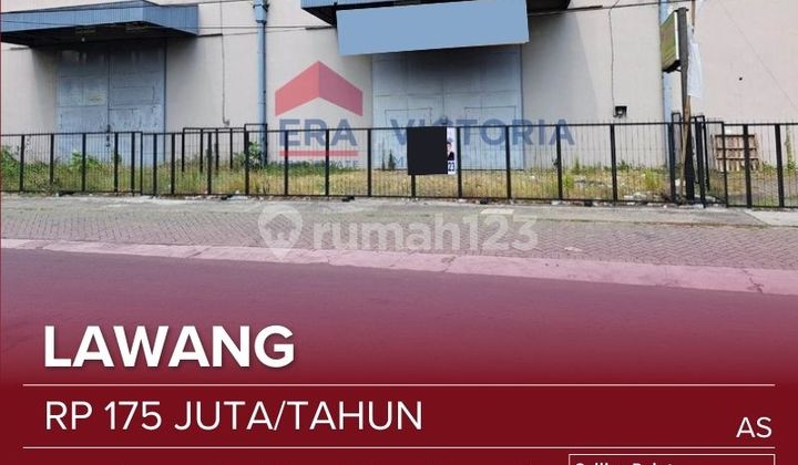 Ready-to-Use Warehouse Area Lawang, Suitable for Distribution or Industrial Warehouse, Lawang Location, Entrance Gate to Malang.