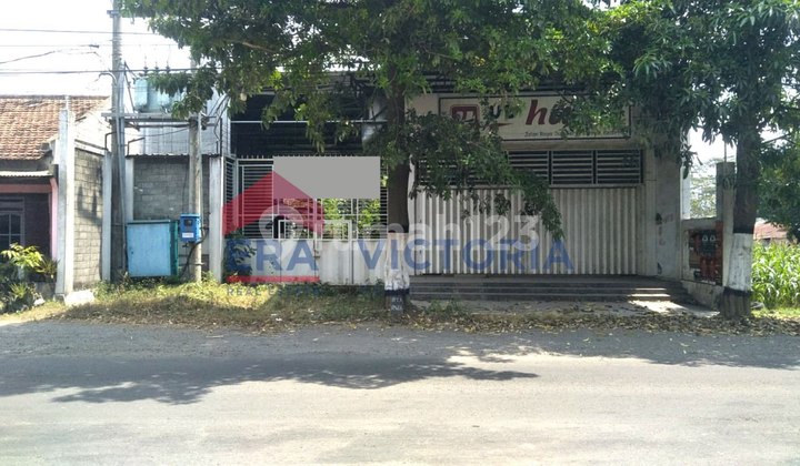 Ruko + Rumah + Gudang Jual Di Kandat Kab Kediri Dekat Pasar Templek Sumberejo Cocok Untuk Segala Usaha