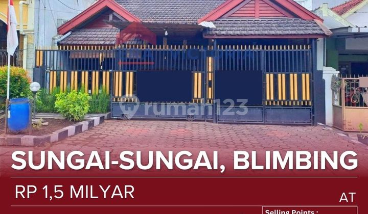 Rumah Jual Tengah Kota Row Jalan Lebar Dekat Rumah Sakit Mutiara Bunda, Kuliner Ciliwung, Sulfat, Jalan Besar Sp Sudarmo Lingkungan Aman & Tenang Cocok Untuk Rumah Pensiun