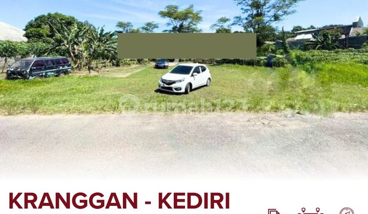 Dijual Tanah Di Kranggan Kab Kediri Lokasi Strategis Hanya 500m Dari Monumen Simpang Lima Gumul 