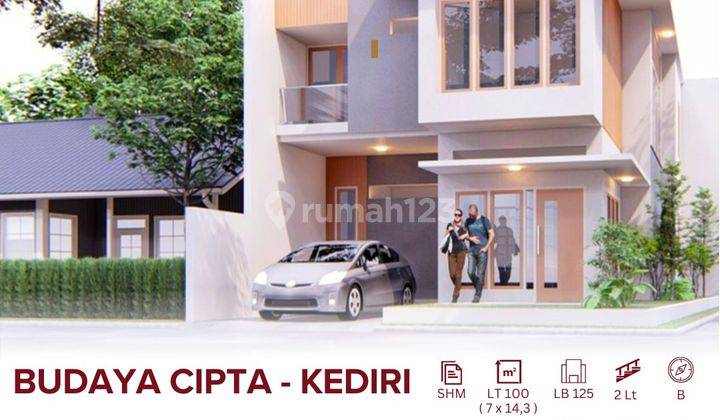 Rumah Dijual Bangunan Baru Inden Dalam Perumahan Area Sukorejo, Ngasem, Perbatasan Kota Dan Kabupaten, Free 3 Ac, Tandon Stainless, Kompor Tanam, 10 Menit Ke Pusat Kota Kediri, Kediri Mall, Dan Rumah Sakit Bhayangkara 1