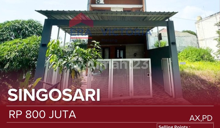 Minimalist House One Gate System Near Karanglo Toll Exit, Shopping and Business Center Suitable for Young Couples