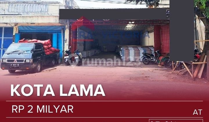 Warehouse for Sale in Old Town Area of Malang, Bustling Region Near Panti Nirmala Hospital, Pasar Besar, Kebalen Market, Wide Road Suitable for Shops, Storage Warehouse