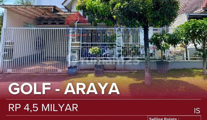 Rumah Jual Dalam Perumahan Elit Araya, One Gate System Fasilitas Lengkap Cluster Favorit Akses Mudah Dekat Plaza Araya, Rumah Sakit Persada, Lapangan Olahraga, Lapangan Golf, Cafe Estetik Rumah Jual Dalam Perumahan Elit Araya, One Gate System Fasilitas Lengkap Cluster Favorit Akses Mudah Dekat Plaza Araya, Rumah Sakit Persada, Lapangan Olahraga, Lapangan Golf, Cafe Estetik