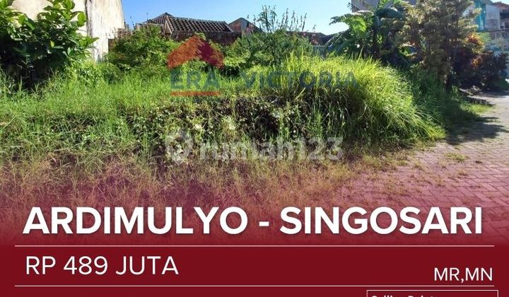 Tanah Kavling Jual Dekat Yonkav Singosari, Pergudangan Singosari, Bdf Singosari Cocok Untuk Rumah Tinggal 