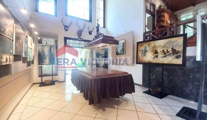 Dijual Villa Besar Dan Terawat, Hawa Sejuk Pegunungan, 1-2 Menit Ke Wisata Paralayang, Museum Angkut, Jatim Park 1, The Onsen Songgoriti Kota Batu 1