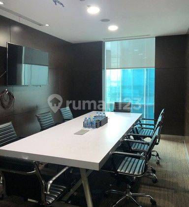 Sewa Kantor 18 Parc Place Luas 176M2 Furnished SCBD Akses MRT Istora 2