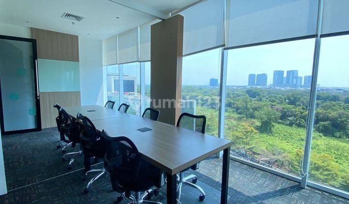 Sewa Kantor Burz Tower Luas 256 M2 Fitted di Pantai Indah Kapuk 1