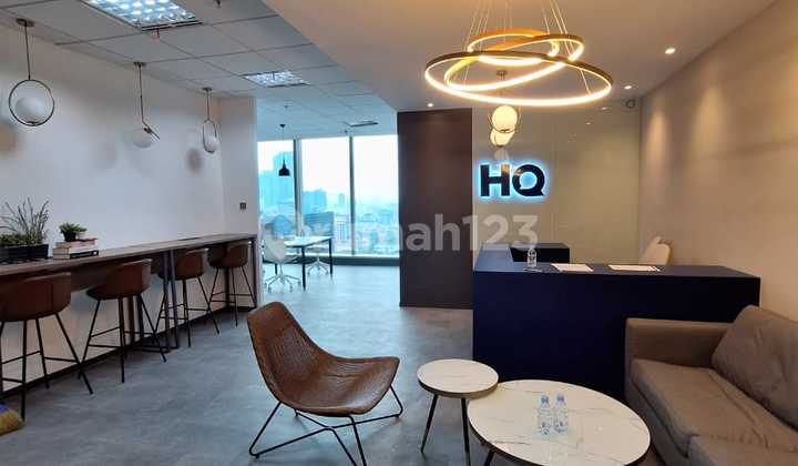 Unit Office Furnished for 2 Pax at Lippo Thamrin Near MRT