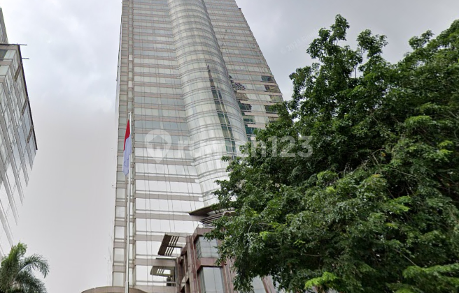 Sewa Kantor Sinarmas Land 131m2 Bare Lokasi Strategis di Thamrin