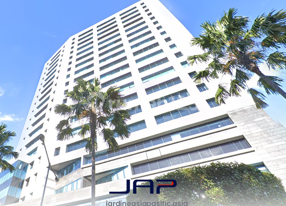 Office Rental Bidakara Tower 265M2 Bare at Gatot Subroto Near Toll Road
