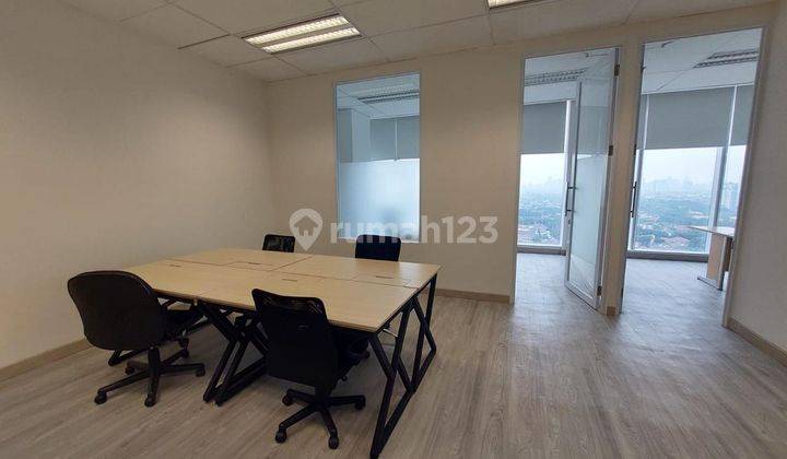 Sewa Kantor Palma Tower Luas 118 M2 Furnished di Tb Simatupang 2