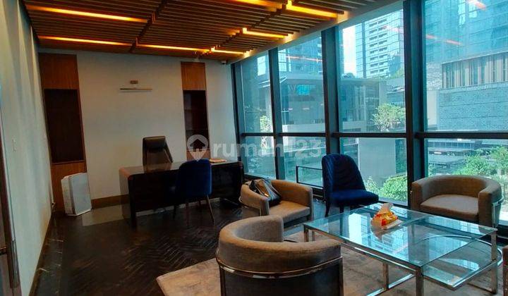 Sewa Kantor Treasury Tower Luas 133 M2 Fully Furnished Scbd Jakarta Selatan 2