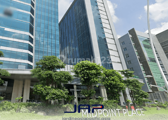 Sewa Kantor Midpoint Place Luas 107 M2 Bare Tanah Abang Jakarta 2