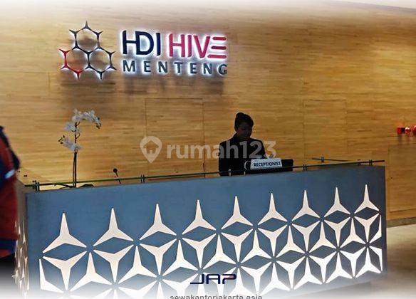 Sewa Kantor Hdi Hive Luas 291 M2 Bare Menteng Jakarta Pusat 2