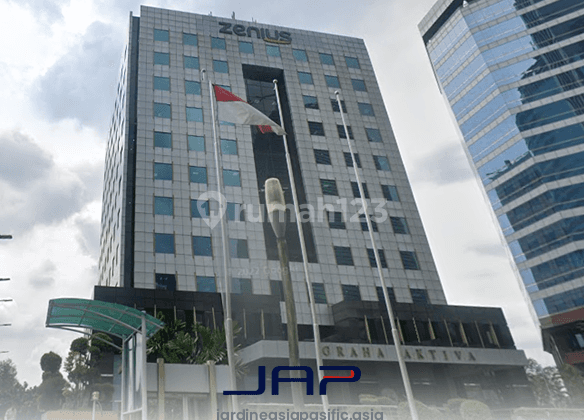 Sewa Kantor Graha Aktiva 270 M2 Bare Kuningan Jakarta Selatan 1