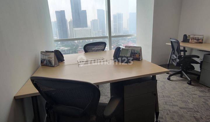 Sewa Kantor Siap Ditempati 6 Orang Furnished Scbd Jakarta Selatan 2