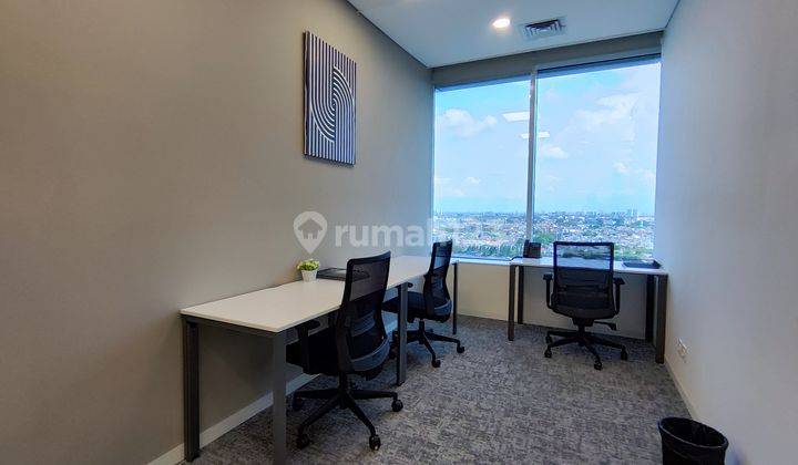 Sewa Kantor Siap Ditempati 5 Pax Furnish Kelapa Gading Jakarta 1