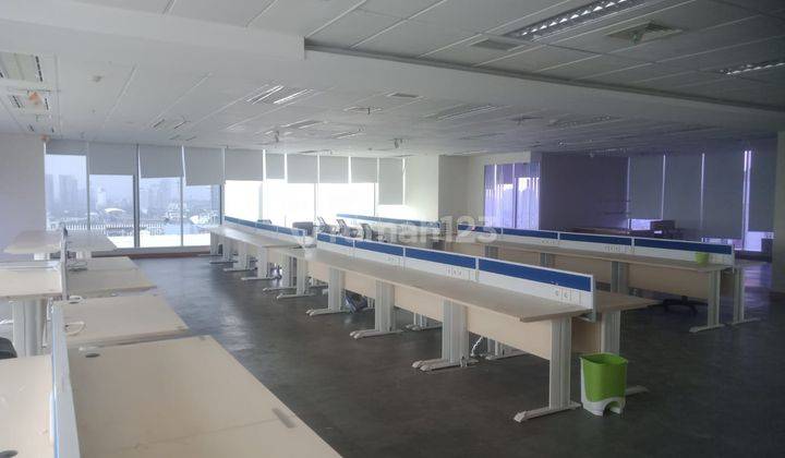 Sewa Kantor Sovereign Plaza Luas 431m2 Furnished di Tb Simatupang 1