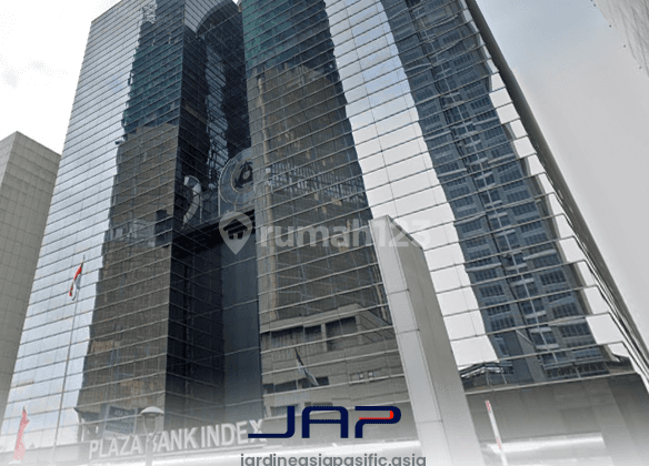 Sewa Kantor Plaza Bank Index Luas 232M2 Bare Thamrin Dekat MRT HI 1