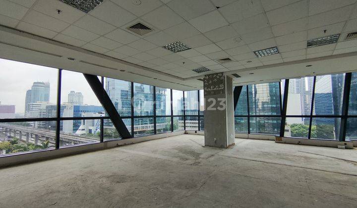 Sewa Kantor Lippo Kuningan Luas 283 M2 Bare di Jakarta Selatan 1