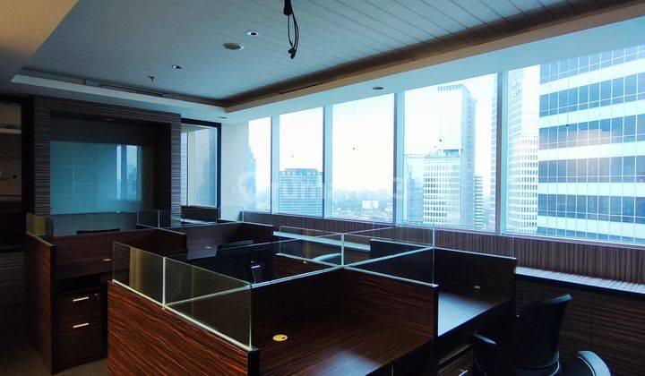 Sewa Kantor Menara Prima Luas 167 M2 Furnished di Mega Kuningan 1