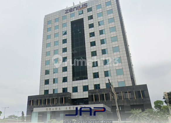 Graha Aktiva Office for Rent 190 sqm Furnished Kuningan LRT Access